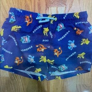 Pokemon Kids Swim Trunks - Blue
